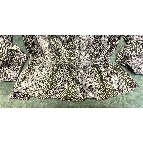 Michael Kors Top Michael Michael Kors Animal Print Women's Size XL‎ - Picture 13 of 13